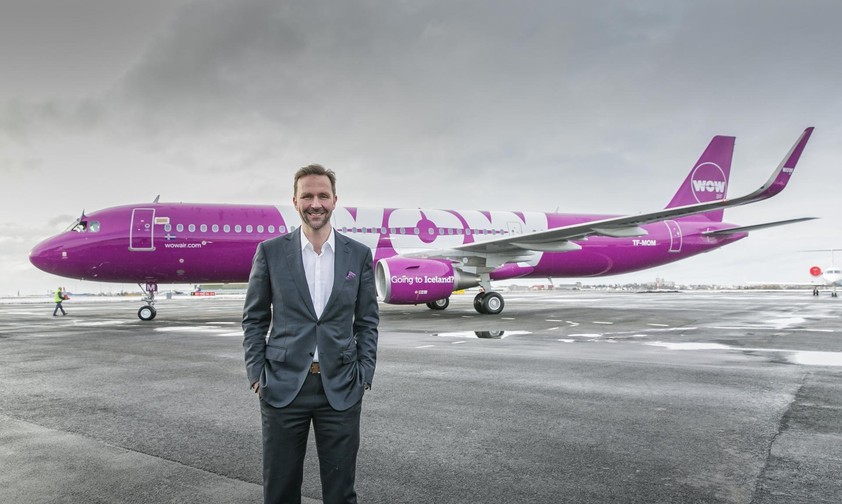 Wow-Air-Gründer und -Chef Skúli Mogensen: Hat eine Pleite vorerst abgewendet.