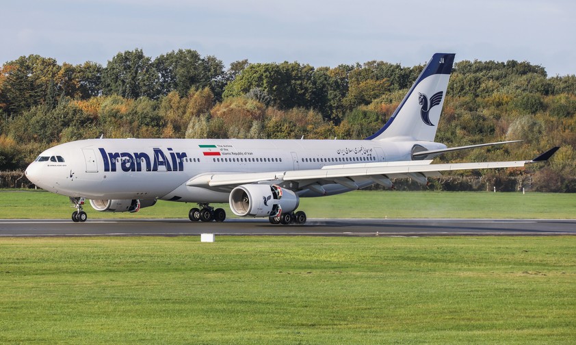 Airbus A330 von Iran Air: die Fluglinie hat nur noch sechs einsatzfähige Flugzeuge.