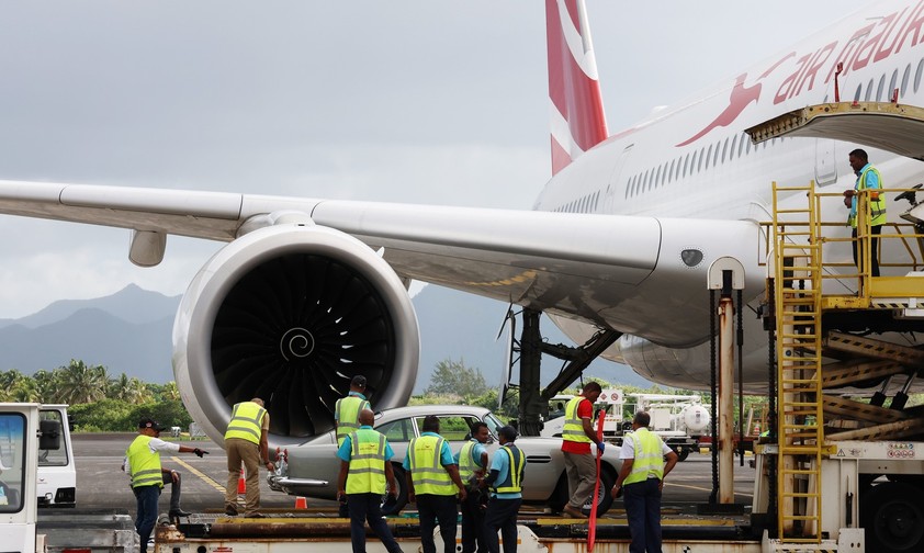 Airbus A350 von Air Mauritius: Die Airline steht im Spannungsfeld von zwei Golf-Airloines.