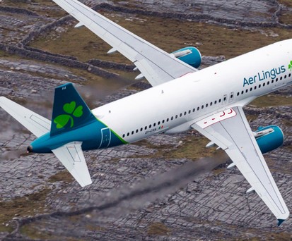 Airbus A320 von Aer Lingus: Falsche Durchsage sorgt für Verwirrung.