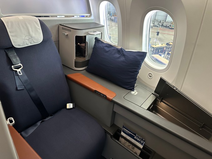Die Suite in der Business Class der Boeing 787: Nur die Sitze in der ersten Reihe werden aktuell verkauft. 