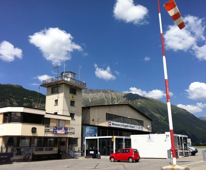 So präsentiert sich der Engadin Airport heute: Die Infrastruktur ist veraltet.