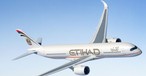 Airbus A350: Bei Bekanntgabe der Order hatte Etihad noch die alte Bemalung.