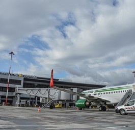 Jet von Germania am Flughafen Pristina: Ein herber Verlust für den Airport.