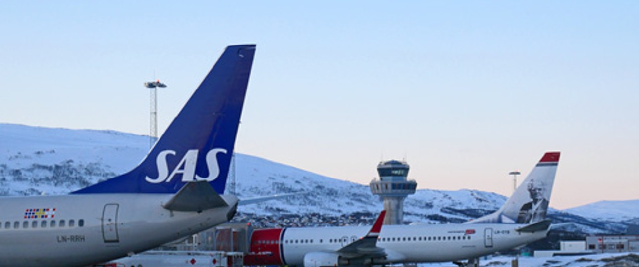 SAS und Norwegian fliegen in erster Linie mit Boeing 737 nach Oslo und zu anderen Zielen in Norwegen.