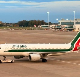 Airbus A320 von ITA AIrways, der noch die alte Lackierung trägt: Wie schnell kehrt die Marke zurück?