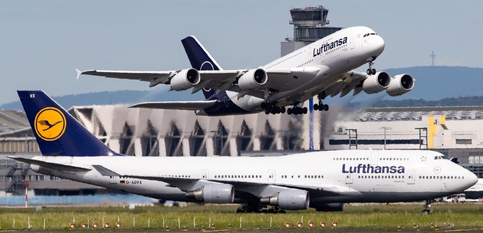 Lufthansa-Drehkreuz: Die größte deutsche Fluggesellschaft ist in Frankfurt beheimatet.