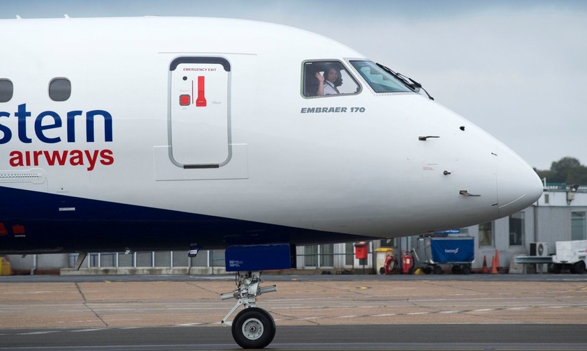 Embraer E170 von Eastern Airways: Zwei gehören heute noch zur Flotte.