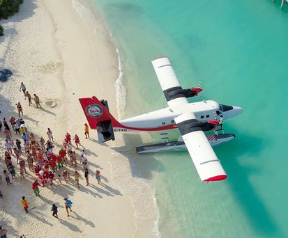 De Havilland DHC-6 Sea Otter auf den Malediven: Isla Air Express plant einen Wasserflugzeug-Betrieb zwischen Mallorca, Ibiza und Menorca.