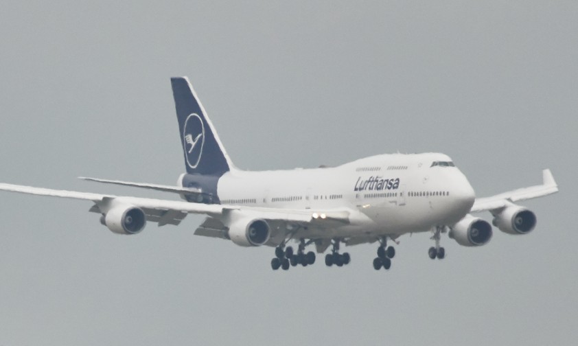 Boeing 747 von Lufthansa: An Bord eines solchen Fliegers kam es zum Zwischenfall.
