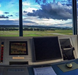 Arbeitsplatz von Fluglotsen: in vielen Ländern sind Streiks kein Problem.