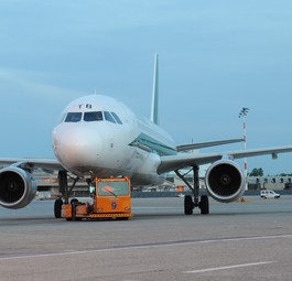 Alitalia-Jet in Mailand-Linate: Wie viele Slots bekommt die Nachfolgerin?