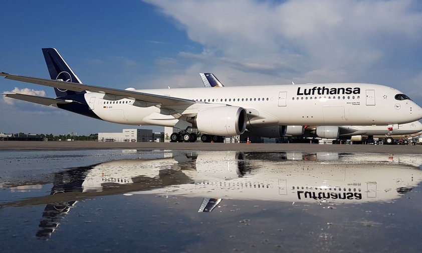 Langstreckenjet von Lufthansa: Blick nach Japan und China.
