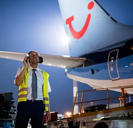 Abfertigung einer Boeing 737 von Tuifly: Die Maschine kam nicht auf die Kapverden.
