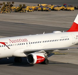 Airbus A320 von Austrian Airlines: Wieder öfter unterwegs.