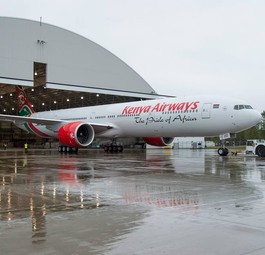 Flieger von Kenya Airways: Die Fluggesellschaft ächzt unter einer enormen Schuldenlast.