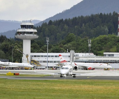 Flughafen Klagenfurt: Wenig Bewegung auf dem Vorfeld, viel bei den Eigentümern.