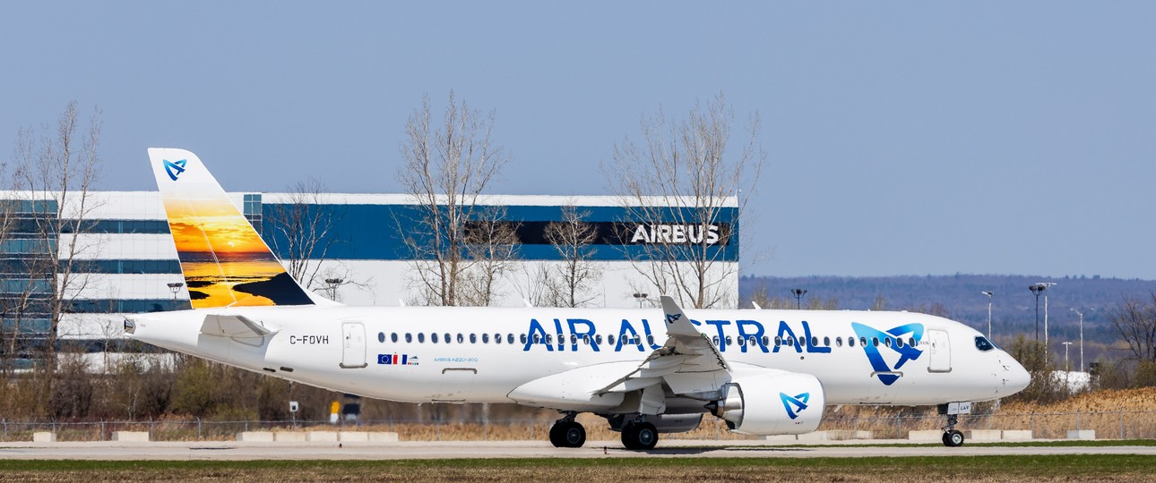 A220 von Air Austral: Kleiner Triumph für kleine Airline