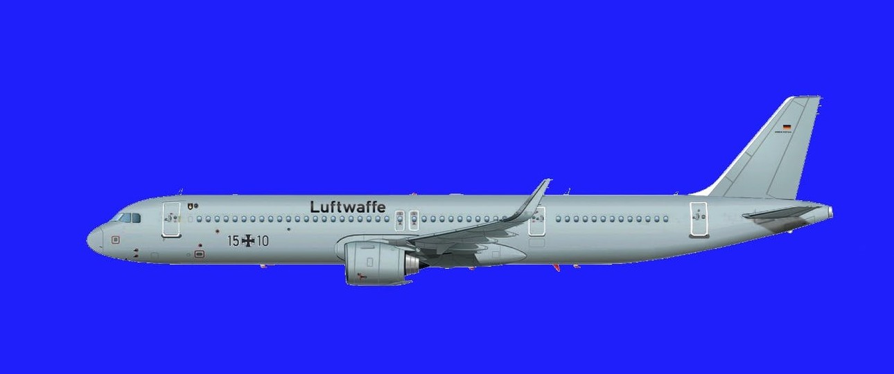 Preview of the future A321 LR of the military: larger capacities.