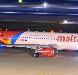 Airbus 320 von Air Malta: Es sollen drei A320 Neos zur Flotte stoßen.