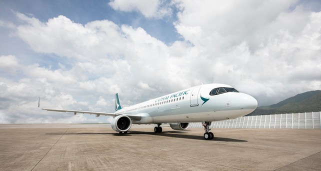 Airbus A321 Neo von Cathay Pacific: Die Airline erhöht den Komfort in ihren Flugzeugen. 