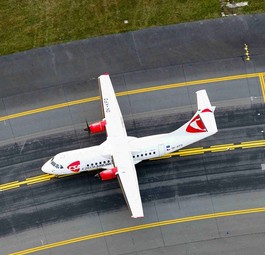 ATR von CSA: Die Turboprops haben die Leasinggeber bereits zurückgeholt, die Fluglinie will sich jetzt neue Flugzeuge holen.