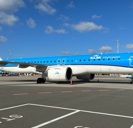 Embraer E2 von KLM: Acht Flieger heben derzeit nicht ab.