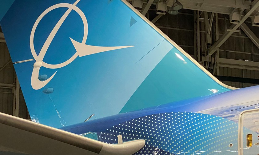 Boeings Logo: Der Konzern ist im Visier von Cyberkriminellen.