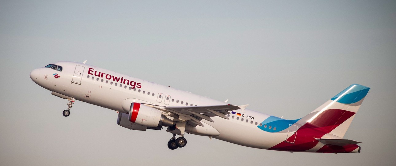 Airbus A320 von Eurowings: Aus für Nürnberg - Hamburg.