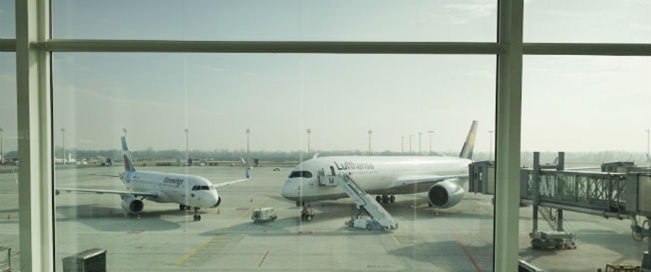 Der zweitbeste Flughafen im Ranking liegt in München. Die Bewertung: 8,66.