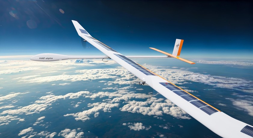 HAP Alpha des Deutschen Zentrums für Luft- und Raumfahrt: Das stratosphärentaugliche Höhenflugzeug hat am 2. September seinen Erstflug absolviert.