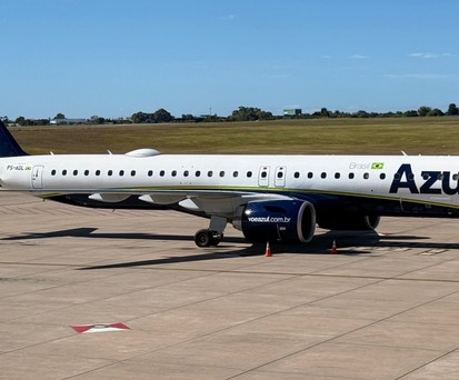 Eine Embraer E195-E2 von Azul: Solch ein Flugzeug war betroffen.
