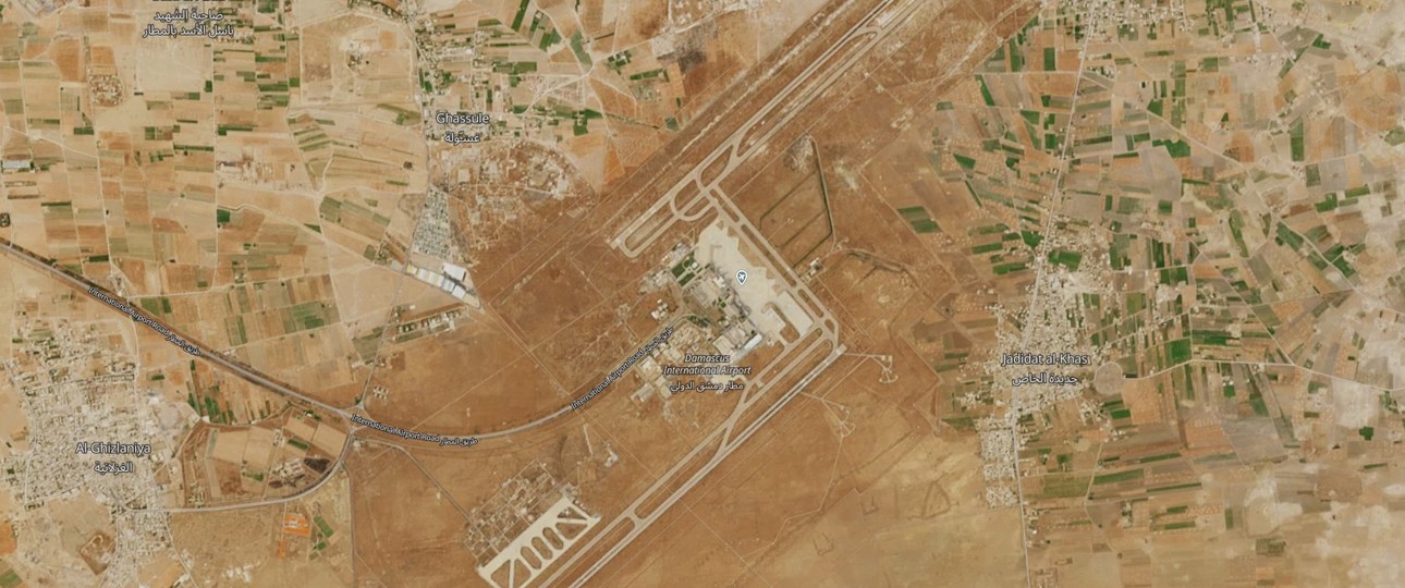 Der aktuelle Flughafen Damaskus: Soll langfristig wohl durch einen neuen Airport ersetzt werden.