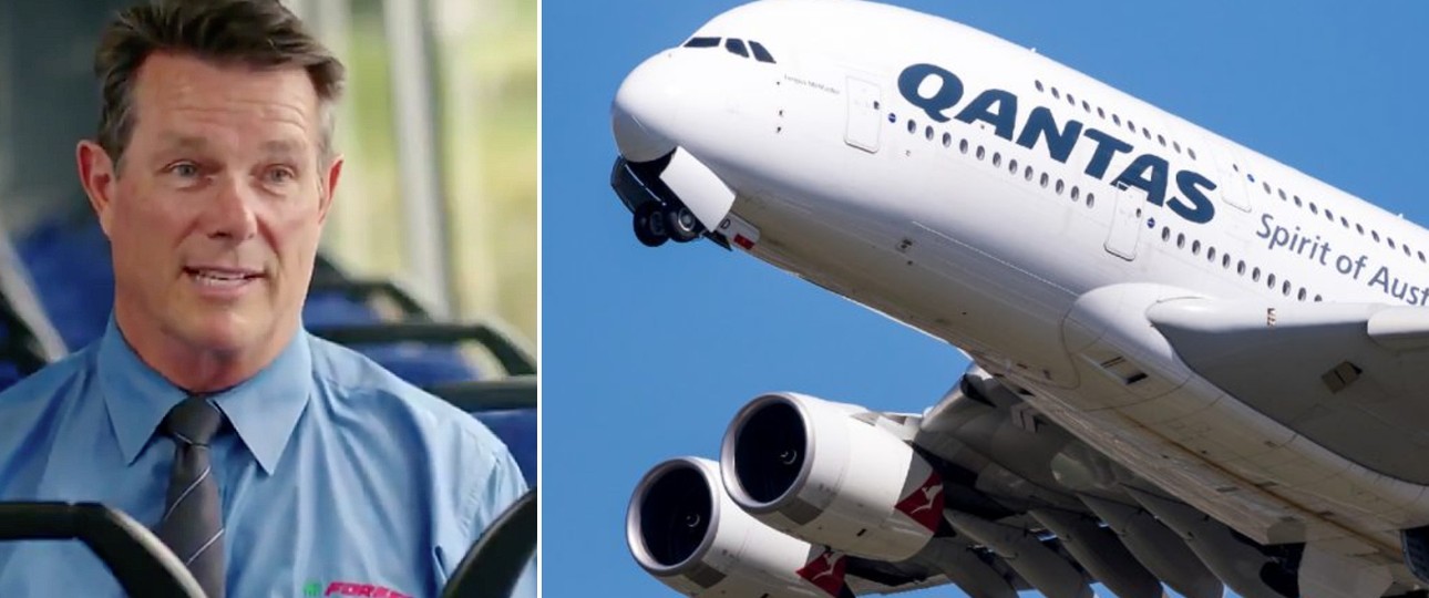 A380-Kapitän Peter Probert: Steuert derzeit Busse.