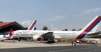 Geparkte Boeing 757 von Nepal Airlines: Billig abzugeben.