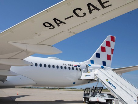 Airbus A220 von Croatia Airlines: Der Wechsel ist teuer.