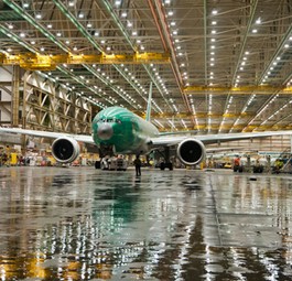 Produktion bei Boeing: Schon bald modernere Methoden.