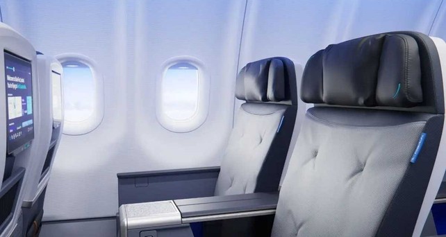 Jetblue führt eine neue Business-Class auf Inlandsflügen ein: Blue First soll noch 2026 starten.