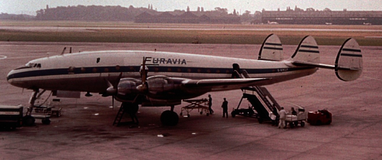 Eine Lockheed Constellation von Euravia: Damit begann alles.