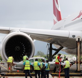 Airbus A350 von Air Mauritius: Die Airline steht im Spannungsfeld von zwei Golf-Airloines.