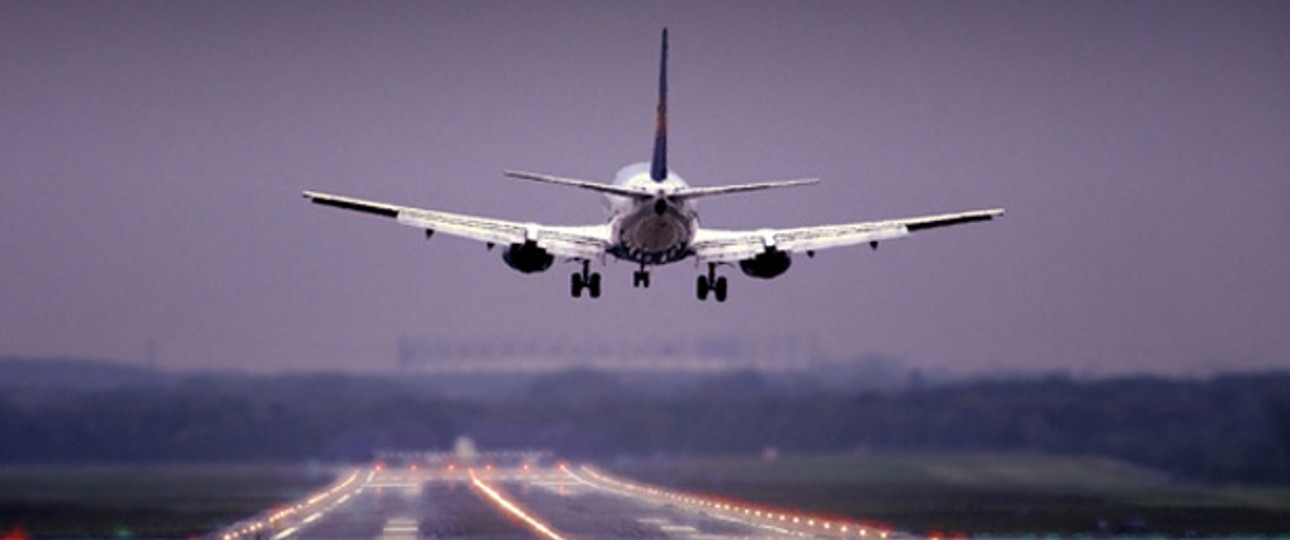 Flugzeug bei der Landung: Kritische Phase