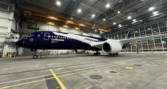 Airbus A350 D-AIXL: Ist in der Heimat angekommen.