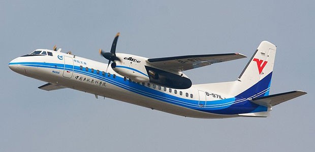 BoA Regional setzt auf chinesische Flugzeuge: Die Regional-Airline will vier Maschinen vom Typ Xi'an MA60 kaufen.