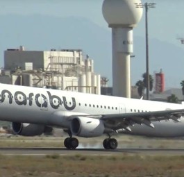 Ein Airbus A321 mit der Kennung LY-TUV: Im kommenden Sommer wechseln die Maschinen in s AOC von Condor.