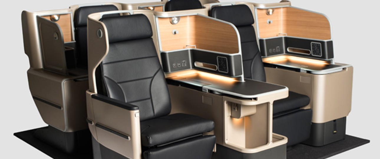 Optisch gleicht der neue Business-Sitz von Qantas den Produkten anderer Fluggesellschaften.
