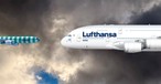 Flugzeuge von Condor und Lufthansa (Montage): Zwist zwischen den Airlines.