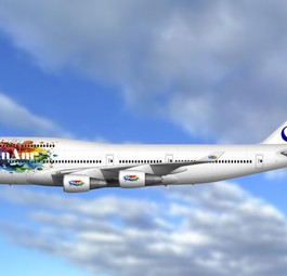 Visualisierung einer Boeing 747 von Can Am: Gelingt der Aufbau einer Jumbo-Jet-Flotte?