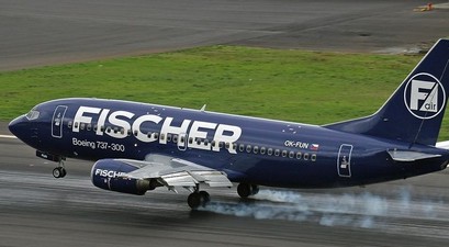 Boeing 737 der alten Fischer Air: In diesem Jahr sollte die Airline erneut abheben.