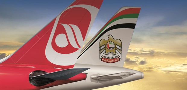 Etihad und Air Berlin: Dreißig gemeinsame Flüge stehen im Visier der Behörden.