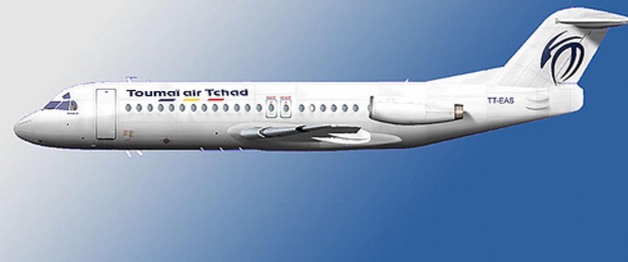 Fokker 28 von Toumaï Air Tchad: Letzter Flieger.